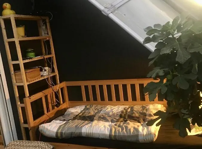 Dachgeschosswohnung Mit Kostenlosem Parkplatz Und Internet! דירה *
